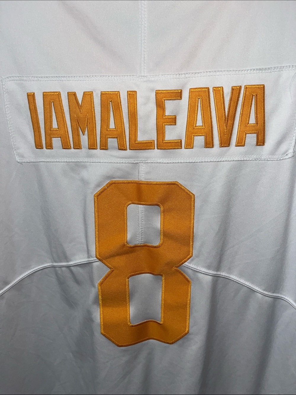 Nike Team Tennessee Volunteers Football SEC Jersey Nico Iamaleava #8 Size Medium - Picture 6 of 8
